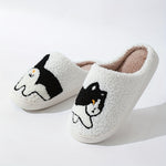 Katt tofflan - Mjuka Tofflor med Kattmotiv