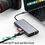 Dock11 – 11-i-1 USB-C-Hub för Laptop, Skärm och alla enheter
