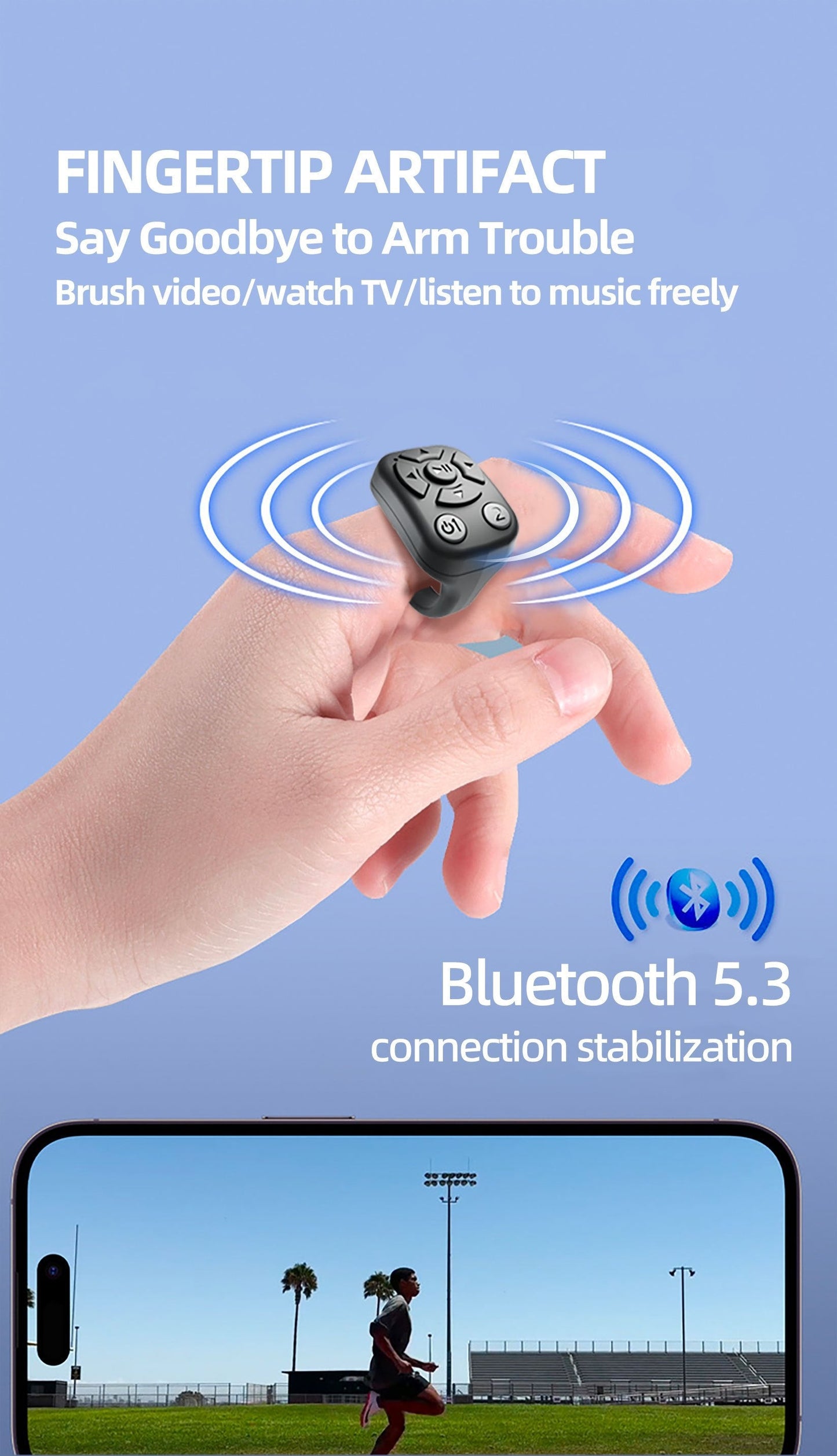 Älykäs rengasohjaus – Selfieille, videoille ja selaamiseen