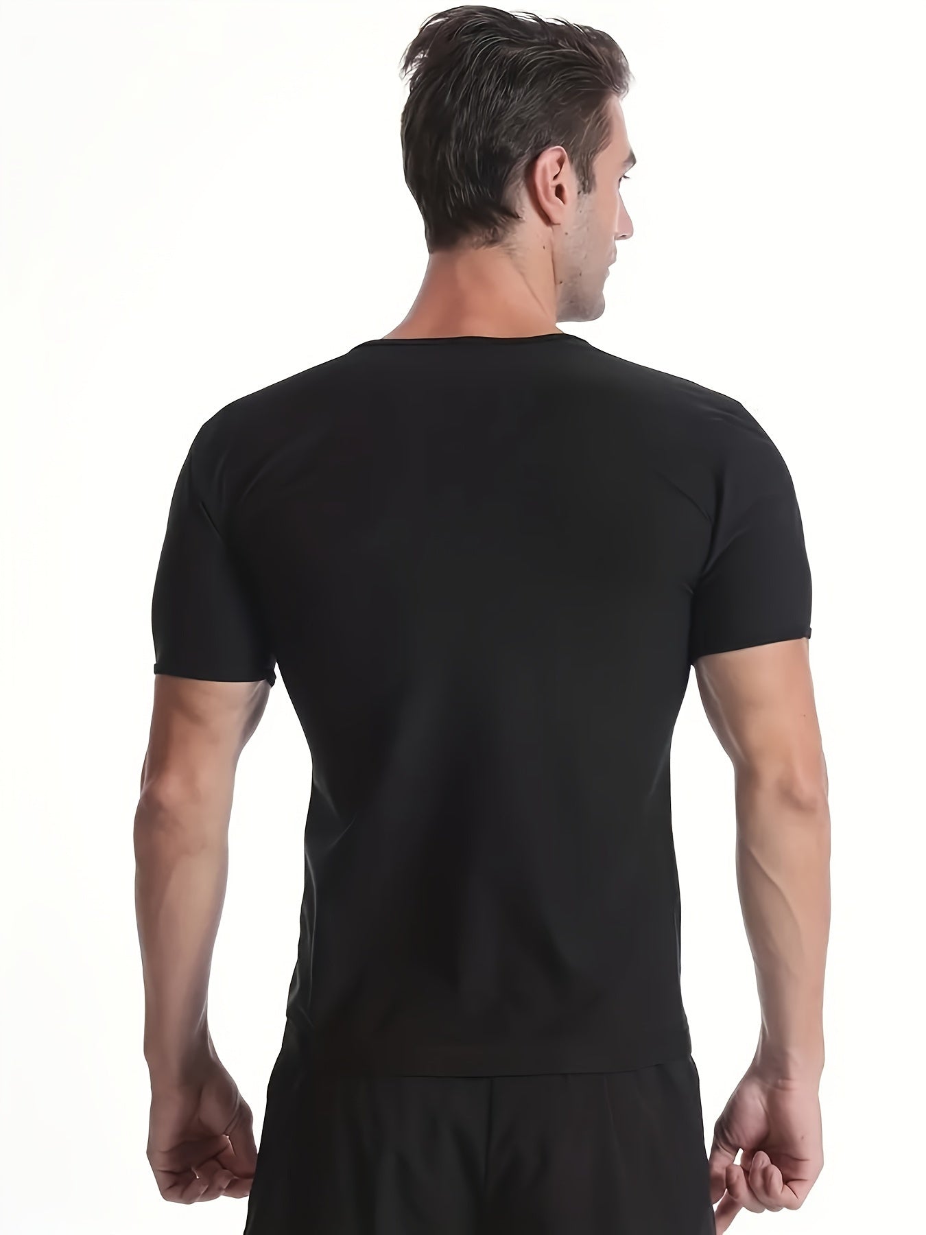 Svett T-shirt™ – Herr T-shirt med Fukttransporterande Material