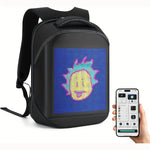 LED-Ryggsäck med Fullfärgsdisplay, Programmerbar