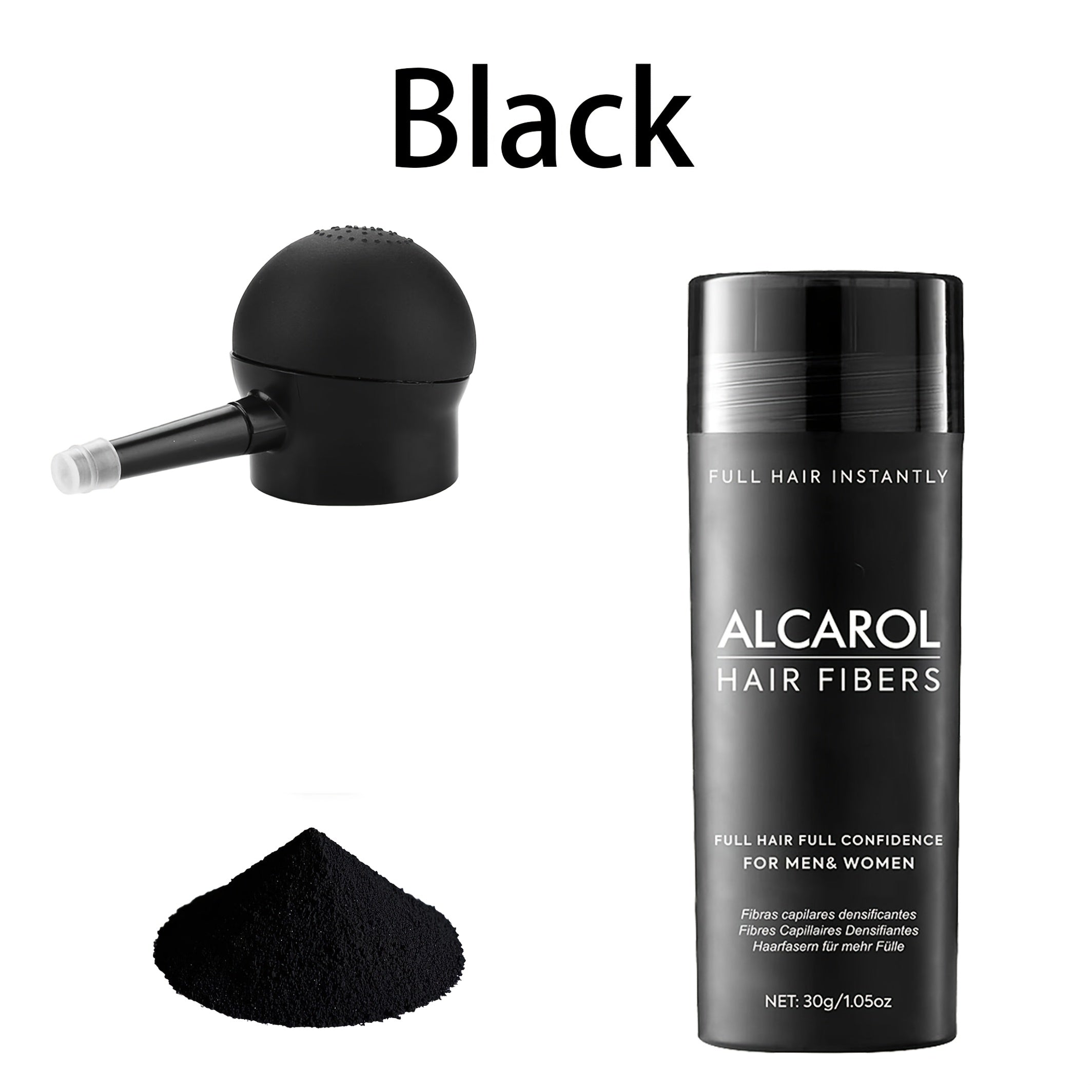 Tjockande Fiberpulver för Hår