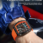 Klocka Daniel (digital/analog herrklocka med nattbelysning & datum)