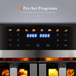 DubblaFritös™ – 9L Luftfritös med Touch och Timer