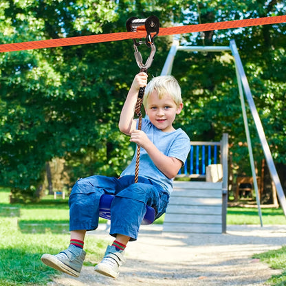 Zipline Set i Polyester för Barn och Vuxna