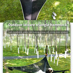 Utomhus Triangulär Hängmatta – För Flera Personer