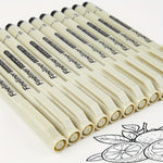 PrecisionArt™ – Fineliner Set med Svart Bläck