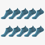 10-pack Låga Sportstrumpor – Unisex & Andas