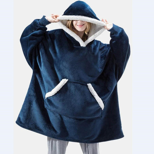 FlanellHoodie™ – Tjock Värmande Hemmabrukshoodie