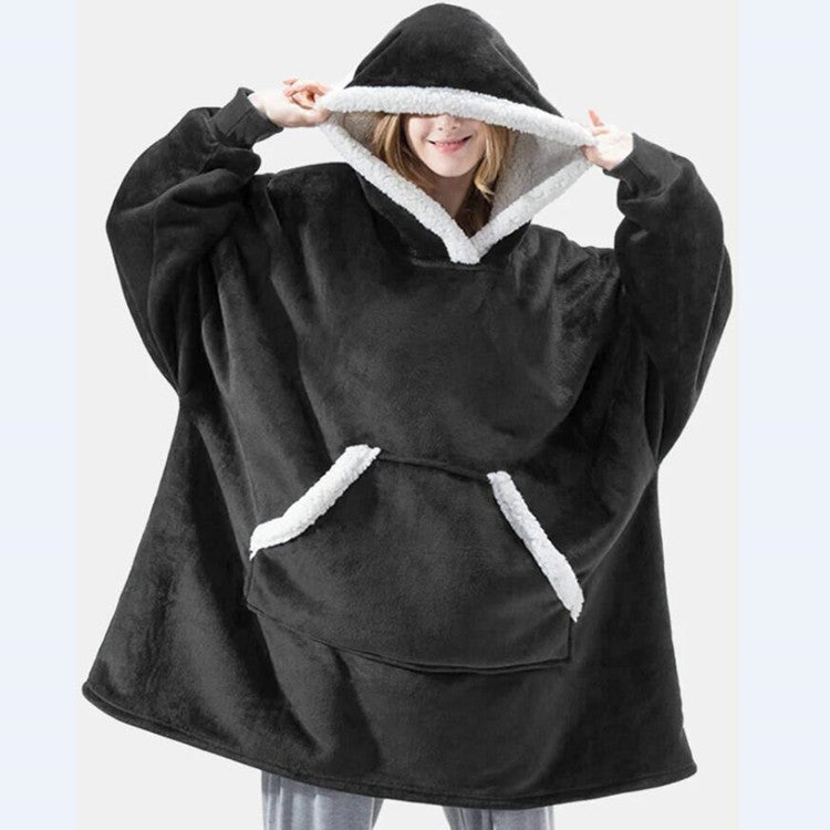 FlanellHoodie™ – Tjock Värmande Hemmabrukshoodie
