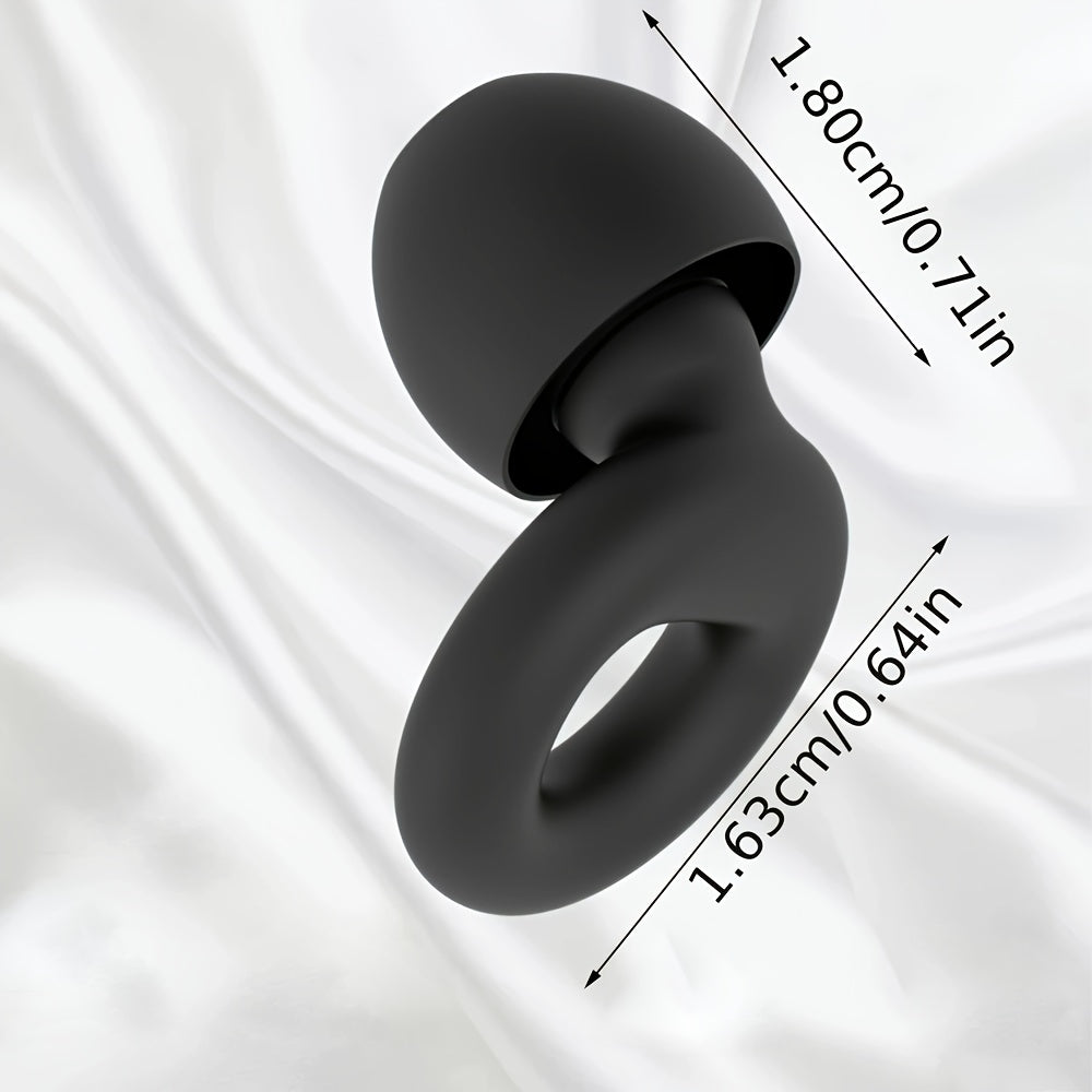 SilikonProppar™ – Återanvändbara Öronproppar i 4 Storlekar