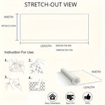 PärlVit™ – Självhäftande Dekorplast (1 rulle)