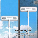 Vindus- og nettingbørste med teleskophåndtak