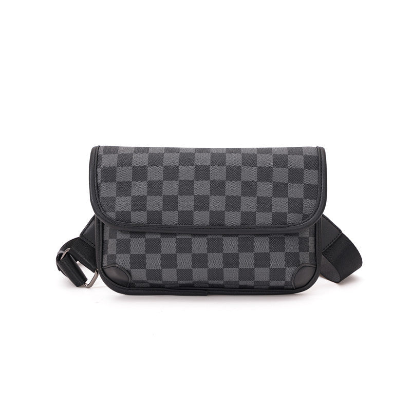 Checkered Tiger Bag™ – Stilig herreveske i Oxford-materiale