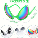 UFO glasögon 12-pack - maskeradtillbehör & fest