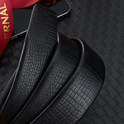 Lejonbältet – Automatisk Spänne för Män