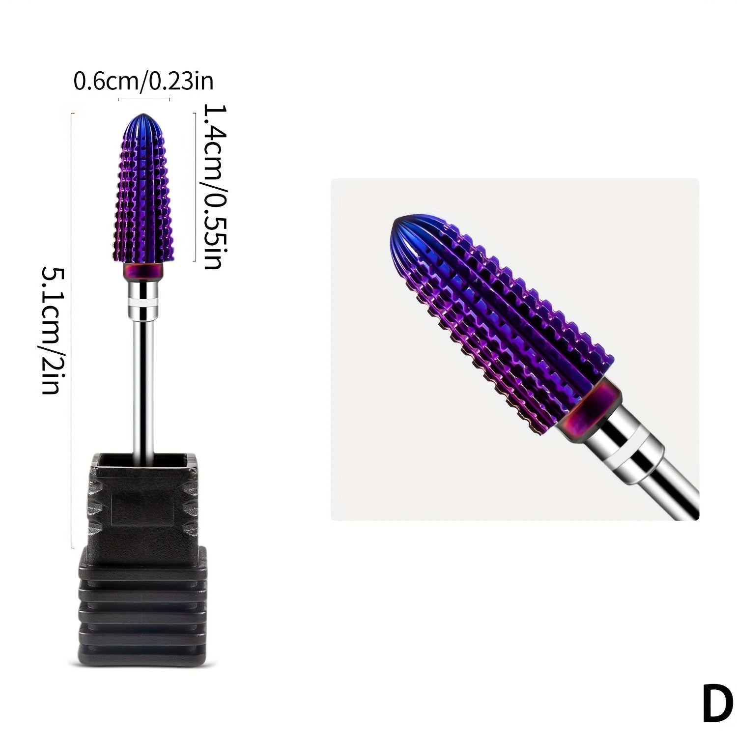 SlipSet – 4-pack sliphuvuden för gel, akryl & nagelband