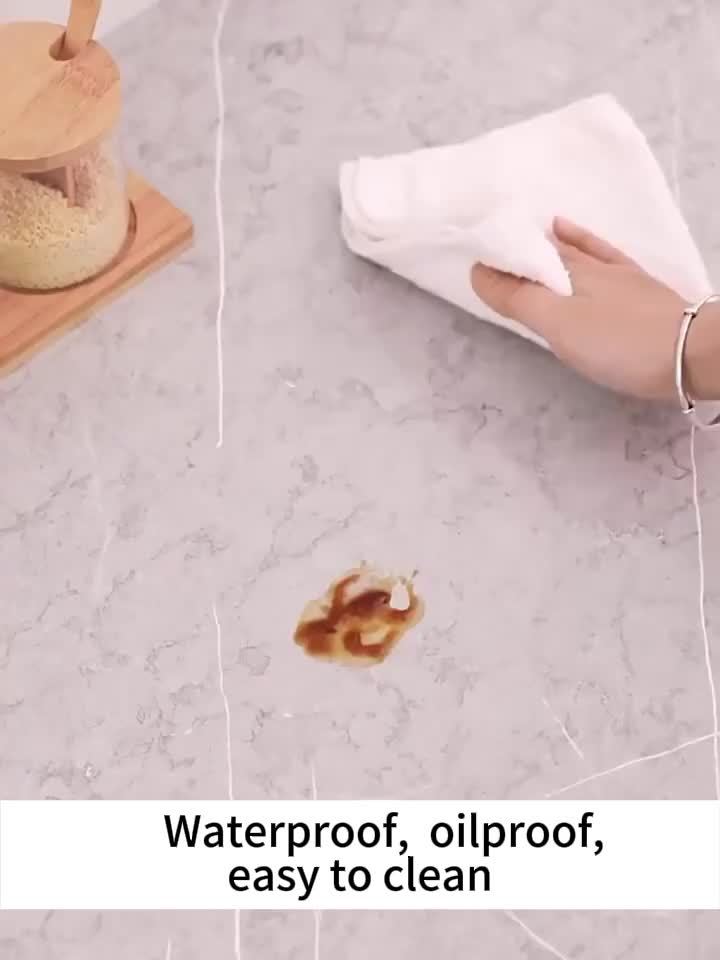 PärlVit™ – Självhäftande Dekorplast (1 rulle)