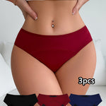 3-pack Menstrosor – Läckagesäkra & Bekväma i Mörka Färger