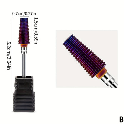 SlipSet – 4-pack sliphuvuden för gel, akryl & nagelband