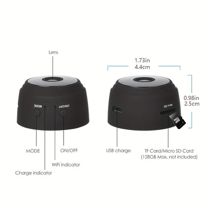 Trådlös 360° Inomhuskamera med App