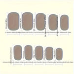 GoldenBurst™ – Lyxiga Guldnaglar med Stjärndesign (10-pack)