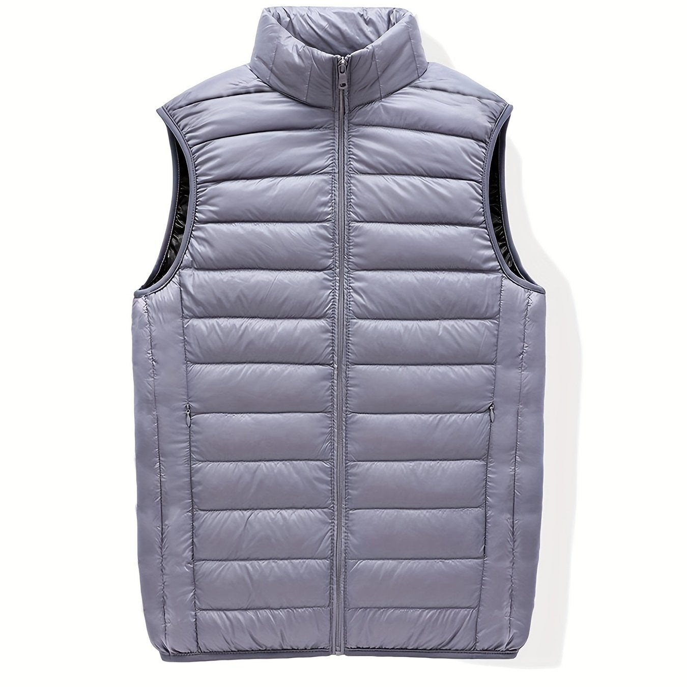 Lättviktsjacka herr – ståkrage & zip-up design för vår/höst