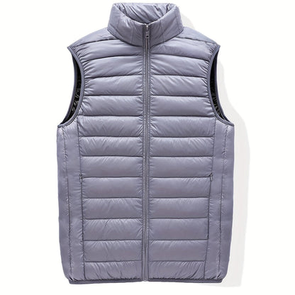 Lättviktsjacka herr – ståkrage & zip-up design för vår/höst