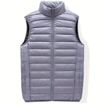 Lättviktsjacka herr – ståkrage & zip-up design för vår/höst