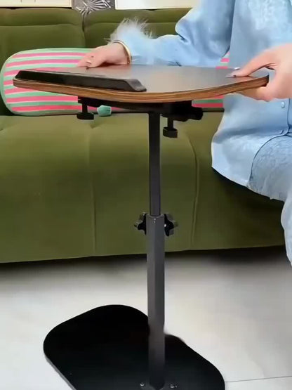 Pieni säädettävä pöytä, jossa 360° kierto