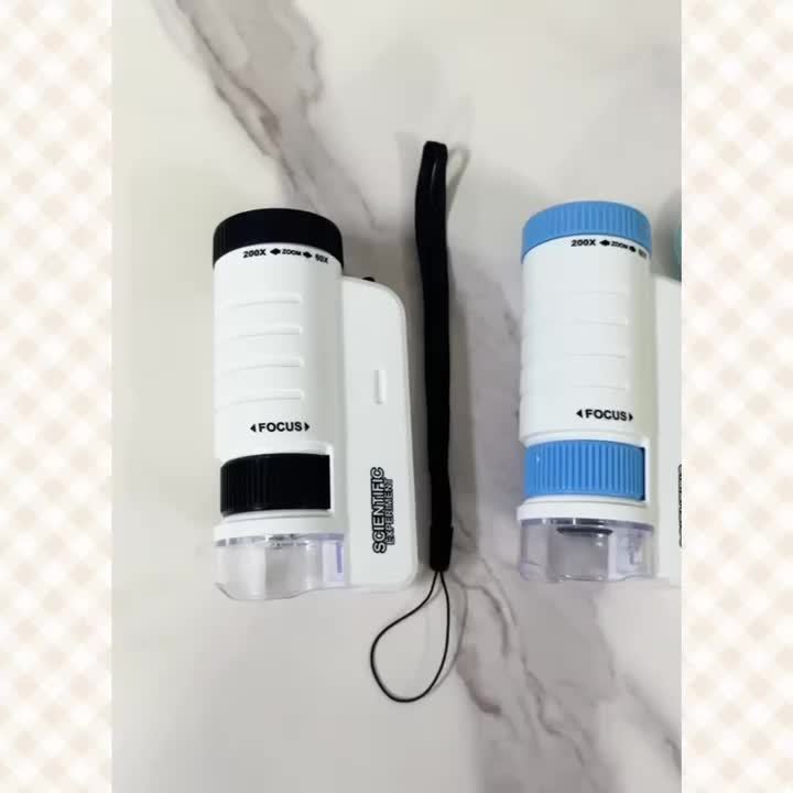 MiniMikroskop™ – LED Förstoring, Lärorik Leksak för Barn