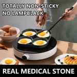 4-reikäinen tarttumaton paistinpannu Maifan-kivipinnoitteella