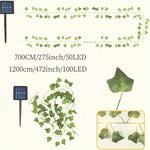 IvyLjusSol™ – 50/100 LED Solcellslinga för Trädgård