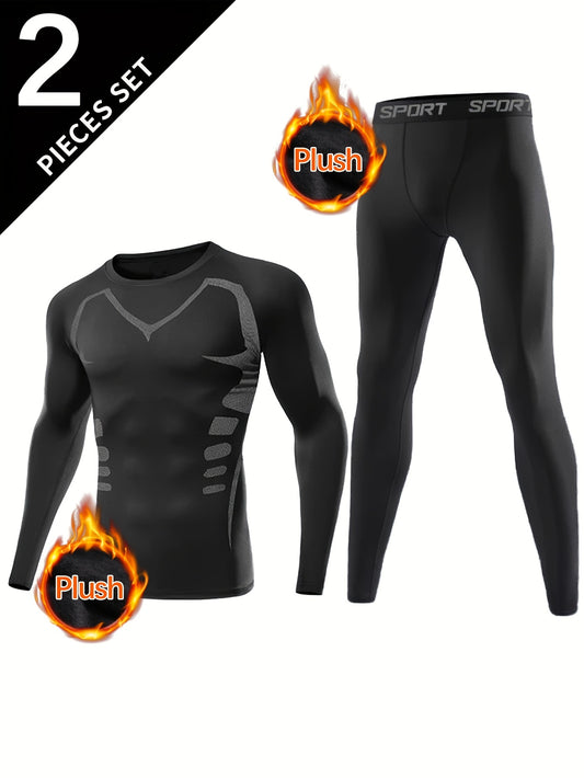 Herr Träningsset med Fleece & Leggings