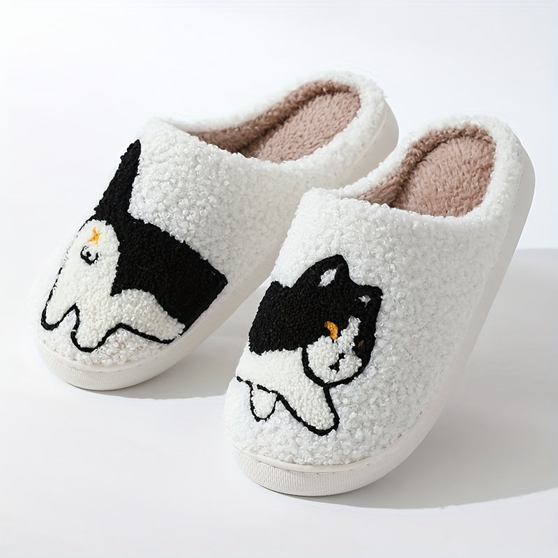 Katt tofflan - Mjuka Tofflor med Kattmotiv