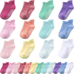 BabyGrip – 24-pack halkfria strumpor för småbarn