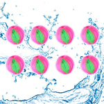 6/8/12-Pack Tvättbollar för Hårborttagning, Återanvändbara