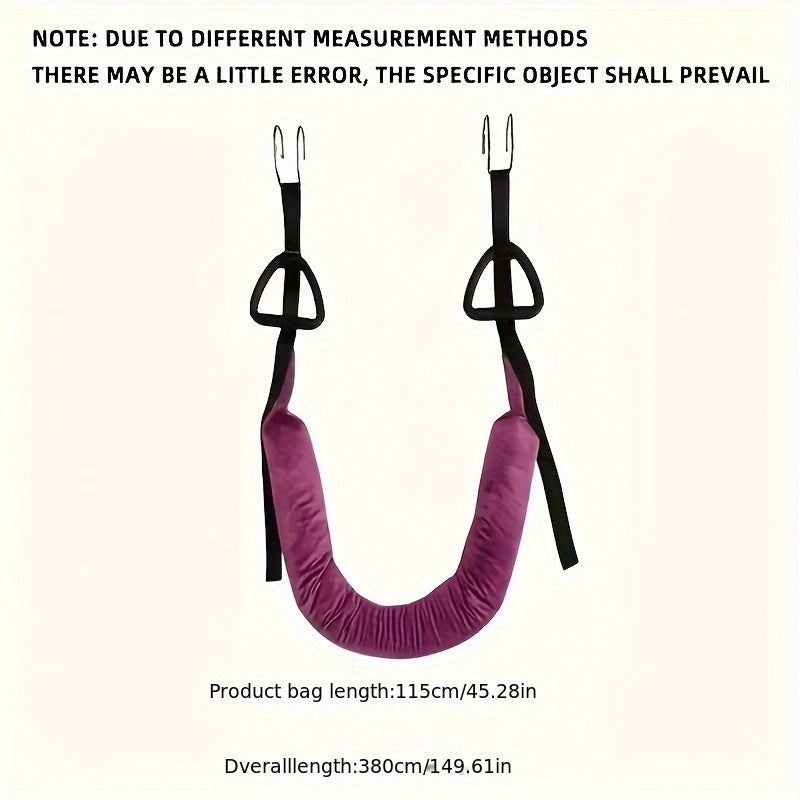 Håndtak for oppheng av dørstang