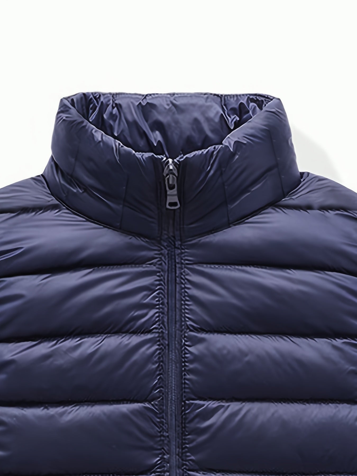 Lättviktsjacka herr – ståkrage & zip-up design för vår/höst