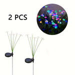 SvamplampaSol™ – Solcellslampa med 6 LED för Trädgård