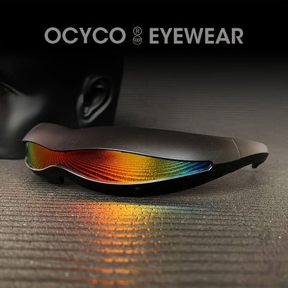 Futuristiska alien-glasögon – unisex med fodral