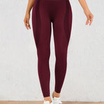 Höga Träningstights med Push-Up Effekt – Perfekta för Gym & Yoga