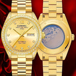 Klocka Anders (automatisk herrklocka med kalender & transparent baksida)