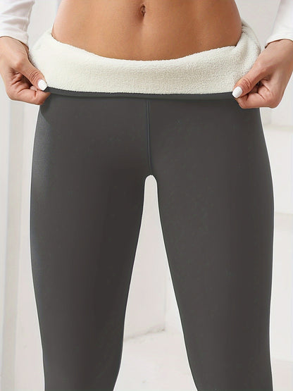 Yoga leggings dam – värmande & elastiska