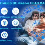 RelaxHead™ – Langaton päänhieroja Bluetoothilla 