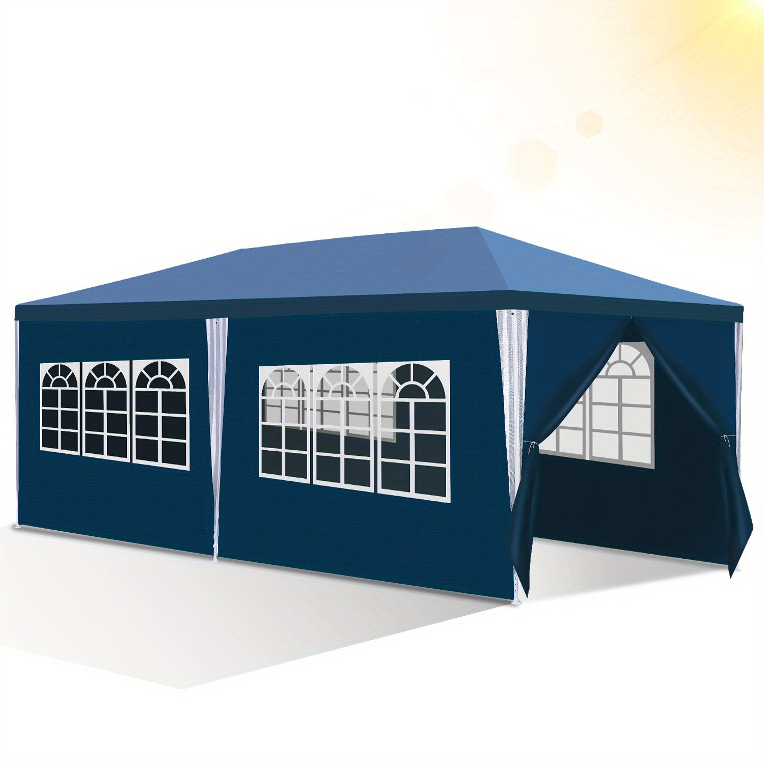 Pop-up tält 4 personer – automatiskt campingtält med solskydd