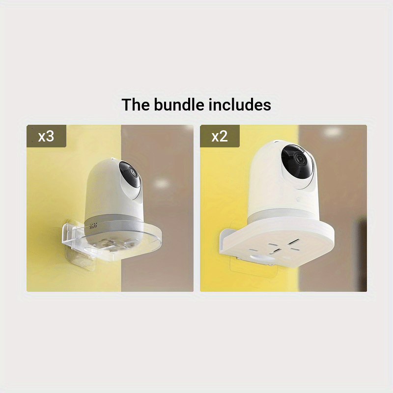 VäggKameraFäste™ – Limfäste för Säkerhetskamera