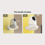 VäggKameraFäste™ – Limfäste för Säkerhetskamera