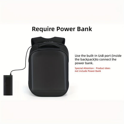 LED-Ryggsäck med Fullfärgsdisplay, Programmerbar