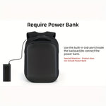 LED-Ryggsäck med Fullfärgsdisplay, Programmerbar